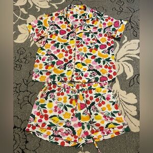 Printfresh Short Pj Set Smoothie Time - Size L